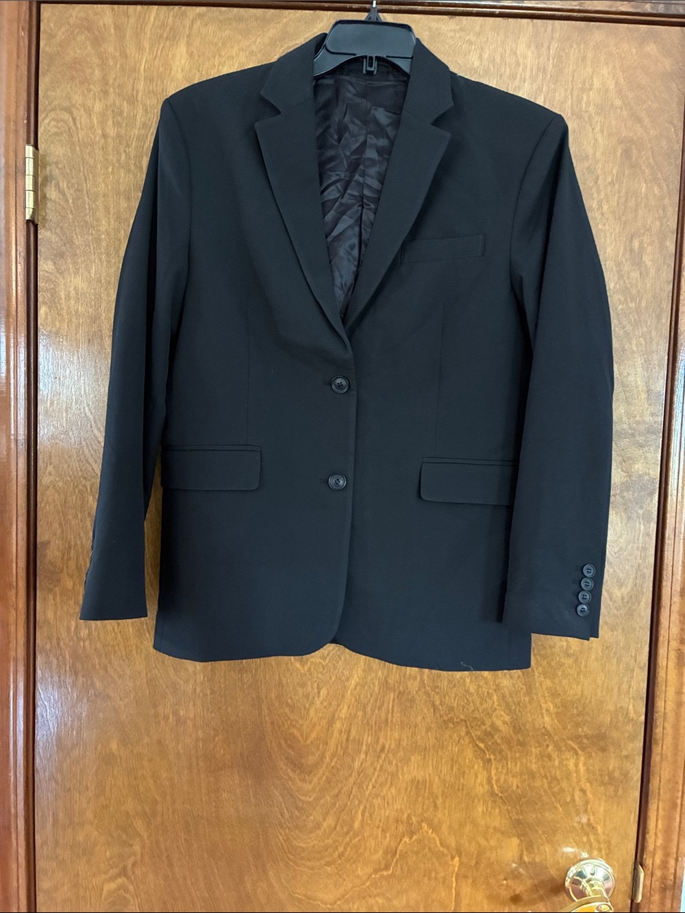 Djerf Avenue Black Tailored Two-Button Blazer Size Small